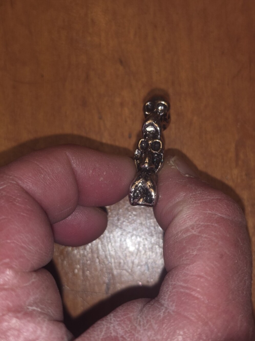 Small Skull Pendant "See.. Hear.. Speak No Evil"